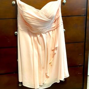 Pink David Bridal Cocktail Dress Size 16